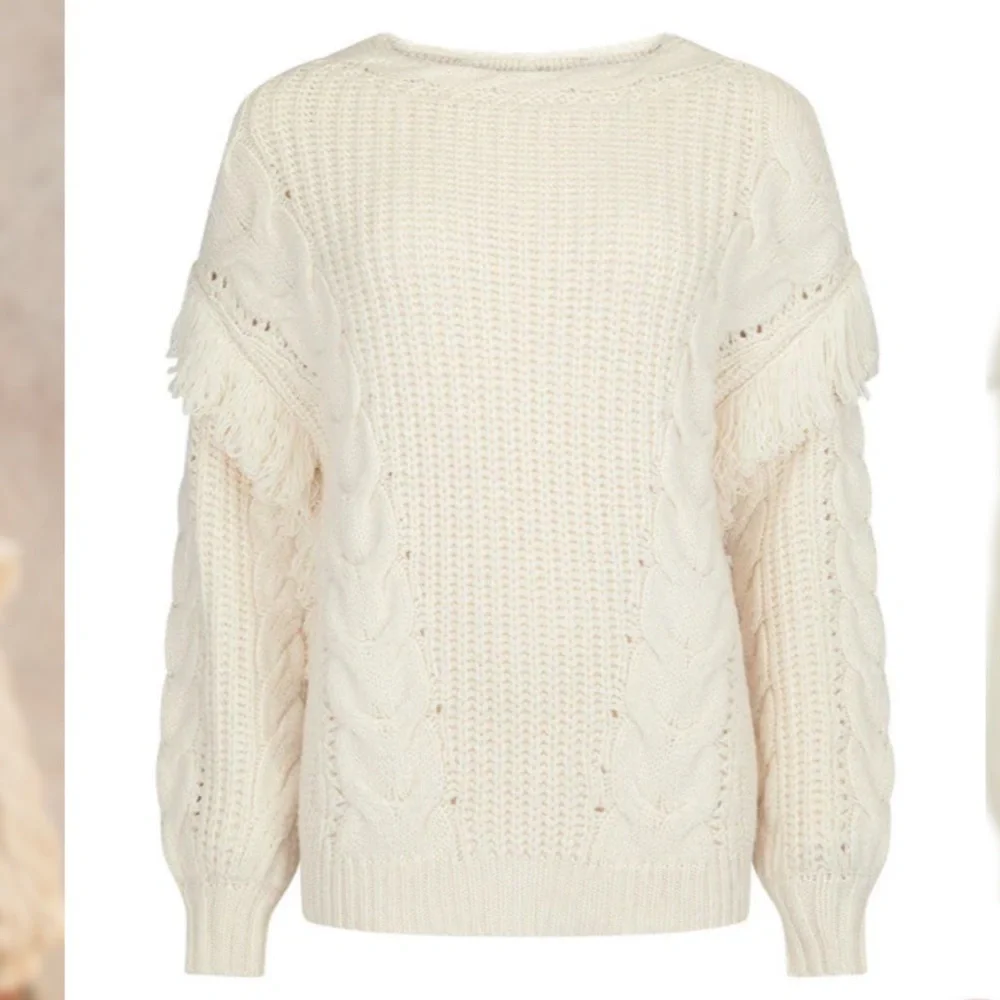 NWT Spell Nomadic Knit Jumper in Cloud size large - Picture 4 of 11